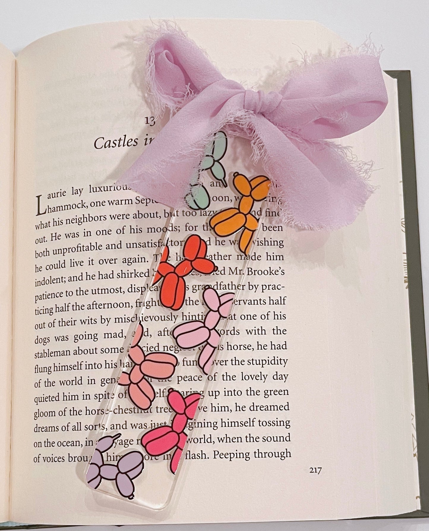 Acrylic Bookmarks-Assorted Styles